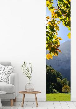 Preview: Flächenvorhang Der Herbst beginnt , Schiebevorhang, Schiebegardine, modern, 60 cm breit, 2,65 m h